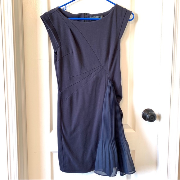 TOV HOLY Cotton Blend Navy Sleeveless Dress —SZ. M - Picture 8 of 15